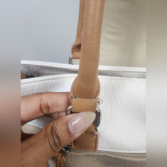 Kim Rogers Women's Two-Tone Shoulder Purse (Great For Upcycling) - Picture 16 of 16